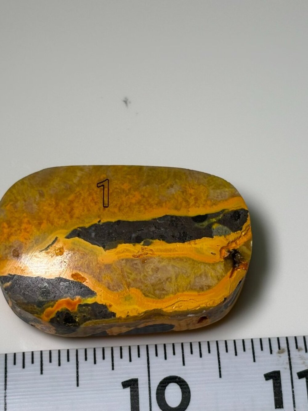 Bumblebee Jasper Polished Freeform Stone #1